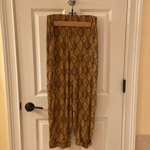 Nanushka Paisley crinkle pant. Size S. Worn once